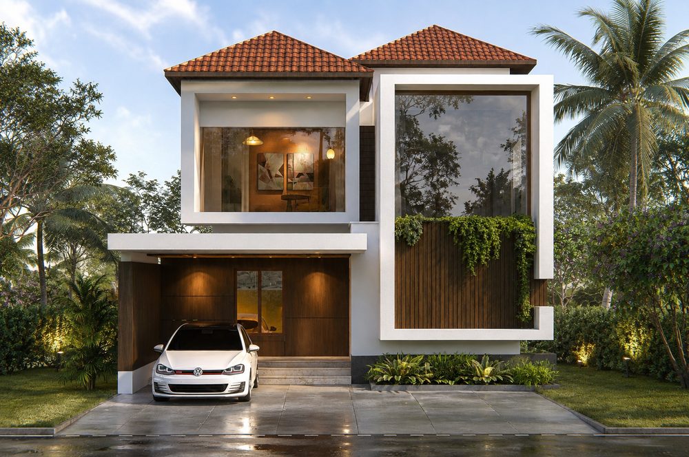 2 BHK villa, 1124 sq ft